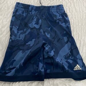 Adidas Kids Navy Camo Shorts